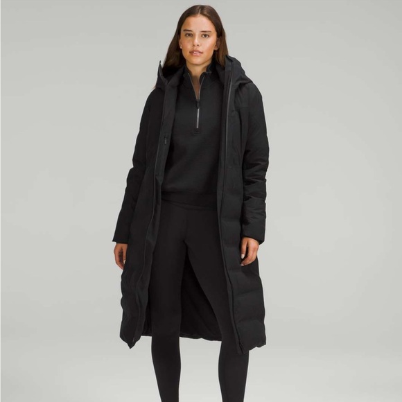 $448 NWOT Lululemon Sleet Street Long Jacket
Black SZ 2 - Picture 1 of 15